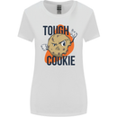 A Tough Cookie MMA Mixed Martial Arts Funny Womens Wider Cut T-Shirt White