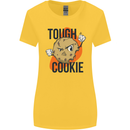 A Tough Cookie MMA Mixed Martial Arts Funny Womens Wider Cut T-Shirt Yellow