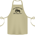 A Tractor for My Wife Funny Farming Farmer Cotton Apron 100% Organic Khaki