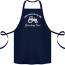 A Tractor for My Wife Funny Farming Farmer Cotton Apron 100% Organic Navy Blue