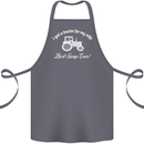 A Tractor for My Wife Funny Farming Farmer Cotton Apron 100% Organic Steel