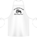 A Tractor for My Wife Funny Farming Farmer Cotton Apron 100% Organic White
