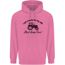 A Tractor for My Wife Funny Farming Farmer Mens 80% Cotton Hoodie Azelea