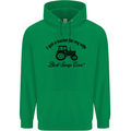 A Tractor for My Wife Funny Farming Farmer Mens 80% Cotton Hoodie Irish Green