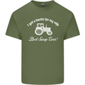 A Tractor for My Wife Funny Farming Farmer Mens Cotton T-Shirt Tee Top Military Green