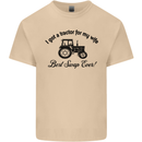 A Tractor for My Wife Funny Farming Farmer Mens Cotton T-Shirt Tee Top Sand