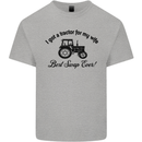 A Tractor for My Wife Funny Farming Farmer Mens Cotton T-Shirt Tee Top Sports Grey