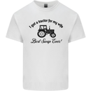 A Tractor for My Wife Funny Farming Farmer Mens Cotton T-Shirt Tee Top White