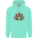 A Trippy Fox With Seven Tails Childrens Kids Hoodie Peppermint
