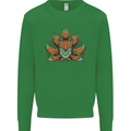 A Trippy Fox With Seven Tails Mens Sweatshirt Jumper Irish Green
