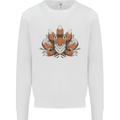 A Trippy Fox With Seven Tails Mens Sweatshirt Jumper White