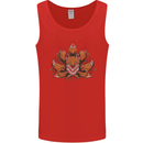 A Trippy Fox With Seven Tails Mens Vest Tank Top Red