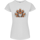 A Trippy Fox With Seven Tails Womens Petite Cut T-Shirt White