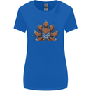 A Trippy Fox With Seven Tails Womens Wider Cut T-Shirt Royal Blue