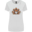 A Trippy Fox With Seven Tails Womens Wider Cut T-Shirt White