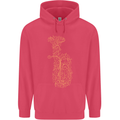 A Tuba Musical Instruments Brass Band Childrens Kids Hoodie Heliconia