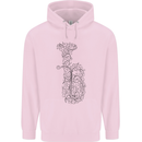 A Tuba Musical Instruments Brass Band Childrens Kids Hoodie Light Pink