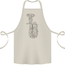 A Tuba Musical Instruments Brass Band Cotton Apron 100% Organic Natural