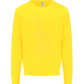 A Tuba Musical Instruments Brass Band Kids Sweatshirt Jumper Yellow