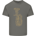 A Tuba Musical Instruments Brass Band Kids T-Shirt Childrens Charcoal