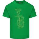 A Tuba Musical Instruments Brass Band Kids T-Shirt Childrens Irish Green
