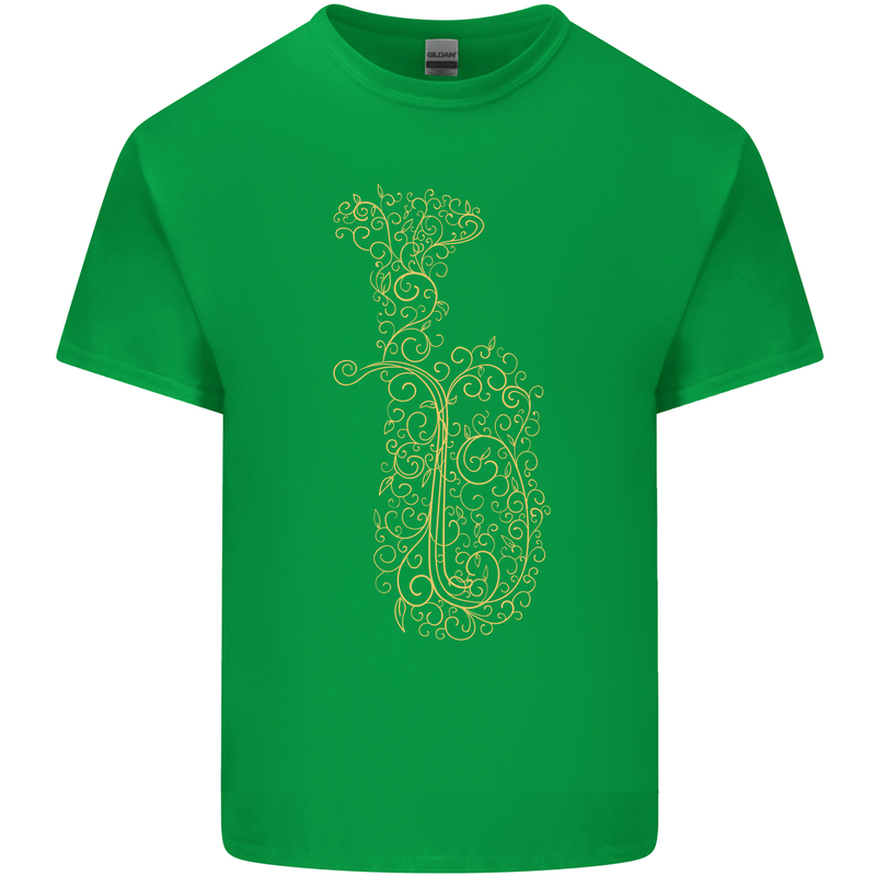 A Tuba Musical Instruments Brass Band Kids T-Shirt Childrens Irish Green