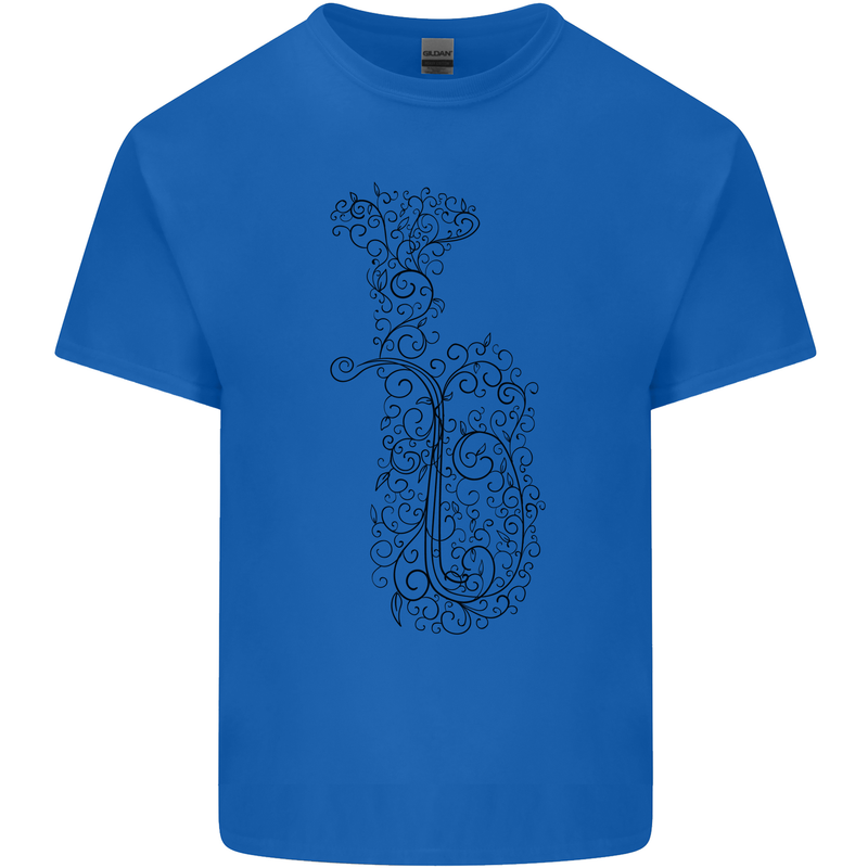 A Tuba Musical Instruments Brass Band Kids T-Shirt Childrens Royal Blue