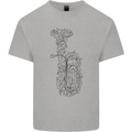 A Tuba Musical Instruments Brass Band Kids T-Shirt Childrens Sports Grey