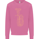 A Tuba Musical Instruments Brass Band Mens Sweatshirt Jumper Azalea