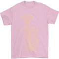 A Tuba Musical Instruments Brass Band Mens T-Shirt 100% Cotton Light Pink