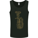 A Tuba Musical Instruments Brass Band Mens Vest Tank Top Black