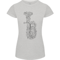 A Tuba Musical Instruments Brass Band Womens Petite Cut T-Shirt Sports Grey