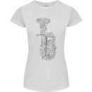 A Tuba Musical Instruments Brass Band Womens Petite Cut T-Shirt White
