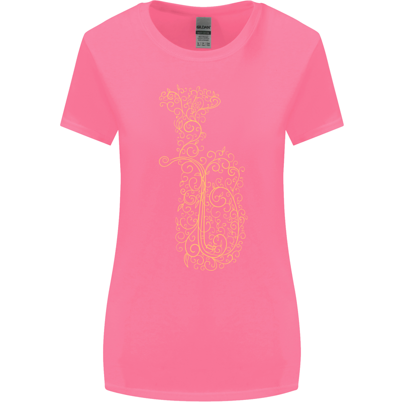 A Tuba Musical Instruments Brass Band Womens Wider Cut T-Shirt Azalea