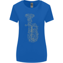 A Tuba Musical Instruments Brass Band Womens Wider Cut T-Shirt Royal Blue