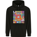 A Vibrant Sagittarius Star Sign Zodiac Childrens Kids Hoodie Black