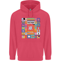 A Vibrant Sagittarius Star Sign Zodiac Childrens Kids Hoodie Heliconia