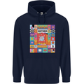A Vibrant Sagittarius Star Sign Zodiac Childrens Kids Hoodie Navy Blue