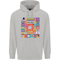 A Vibrant Sagittarius Star Sign Zodiac Childrens Kids Hoodie Sports Grey