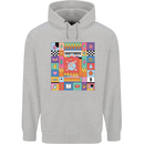 A Vibrant Sagittarius Star Sign Zodiac Childrens Kids Hoodie Sports Grey