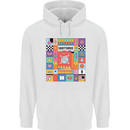A Vibrant Sagittarius Star Sign Zodiac Childrens Kids Hoodie White