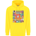 A Vibrant Sagittarius Star Sign Zodiac Childrens Kids Hoodie Yellow
