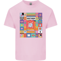 A Vibrant Sagittarius Star Sign Zodiac Kids T-Shirt Childrens Light Pink
