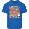A Vibrant Sagittarius Star Sign Zodiac Kids T-Shirt Childrens Royal Blue