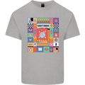 A Vibrant Sagittarius Star Sign Zodiac Kids T-Shirt Childrens Sports Grey