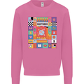 A Vibrant Sagittarius Star Sign Zodiac Mens Sweatshirt Jumper Azalea