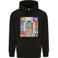 A Vibrant Virgo Star Sign Zodiac Childrens Kids Hoodie Black