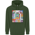 A Vibrant Virgo Star Sign Zodiac Childrens Kids Hoodie Forest Green