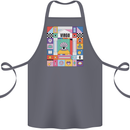 A Vibrant Virgo Star Sign Zodiac Cotton Apron 100% Organic Steel