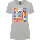 A Vibrant Virgo Star Sign Zodiac Womens Wider Cut T-Shirt Sports Grey